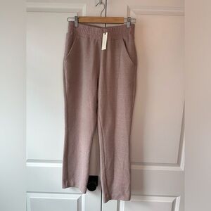 Varley Brymhurst Textured Pants Mauve NWT (Size S)